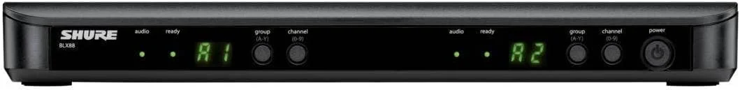 سیستم میکروفون بی سیم دو کاناله Shure BLX288/SM58 با (2) میکروفون دستی SM58 سیستم میکروفون بی سیم دو کاناله Shure BLX288/SM58 با (2) میکروفون دستی SM58