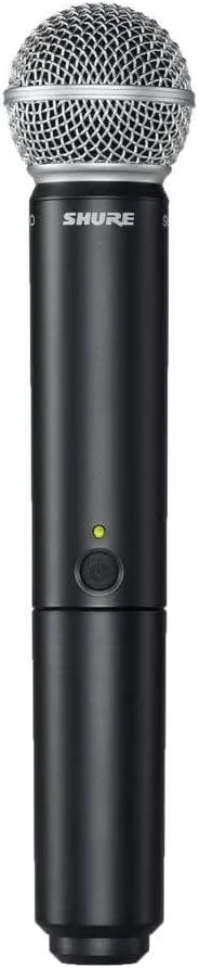 سیستم میکروفون بی سیم دو کاناله Shure BLX288/SM58 با (2) میکروفون دستی SM58 سیستم میکروفون بی سیم دو کاناله Shure BLX288/SM58 با (2) میکروفون دستی SM58