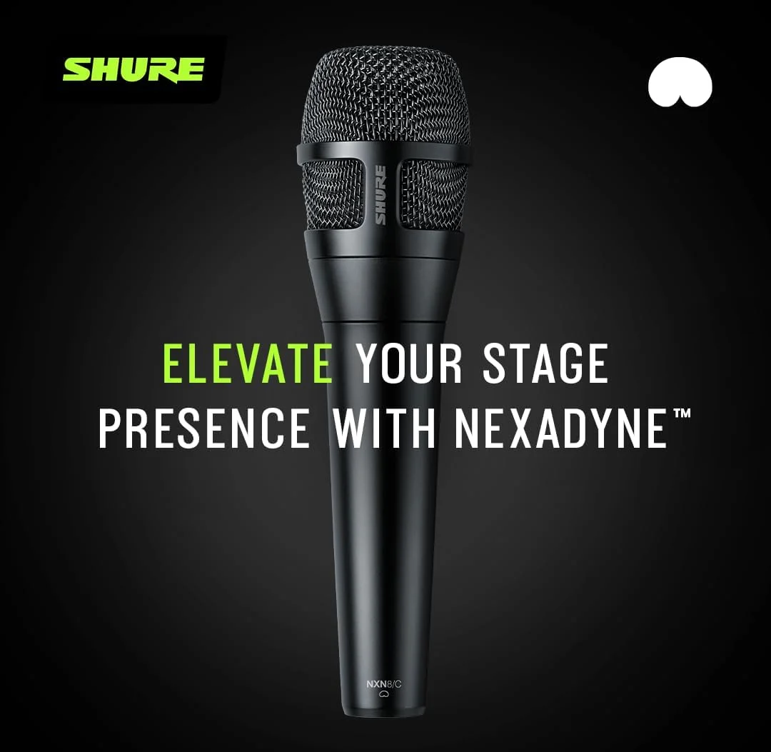 میکروفون وکال داینامیک سوپرکاردیوئید Shure Nexadyne 8/S با فناوری Dual-Engine، ضبط صدای متمرکز، قابلیت اطمینان - ایده آل برای وکالیست هایی که به حداکثر ایزوله سازی و کنترل دقیق صدا نیاز دارند میکروفون وکال داینامیک سوپرکاردیوئید Shure Nexadyne 8/S با فناوری Dual-Engine، ضبط صدای متمرکز، قابلیت اطمینان - ایده آل برای وکالیست هایی که به حداکثر ایزوله سازی و کنترل دقیق صدا نیاز دارند