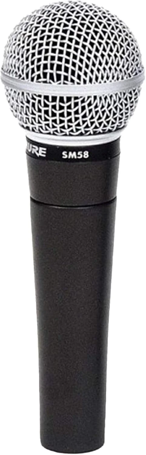 میکروفون داینامیک افسانه‌ای Shure SM58 - مشکی