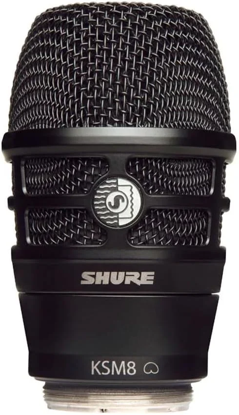 میکروفون وکال Shure KSM8 Dualdyne - میکروفون دینامیک کاردیوئید با 2 دیافراگم فوق العاده نازک و فناوری جریان هوای معکوس برای کنترل بی نظیر اثر مجاورت، قله های حضور و خونریزی - مشکی میکروفون وکال Shure KSM8 Dualdyne - میکروفون دینامیک کاردیوئید با 2 دیافراگم فوق العاده نازک و فناوری جریان هوای معکوس برای کنترل بی نظیر اثر مجاورت، قله های حضور و خونریزی - مشکی