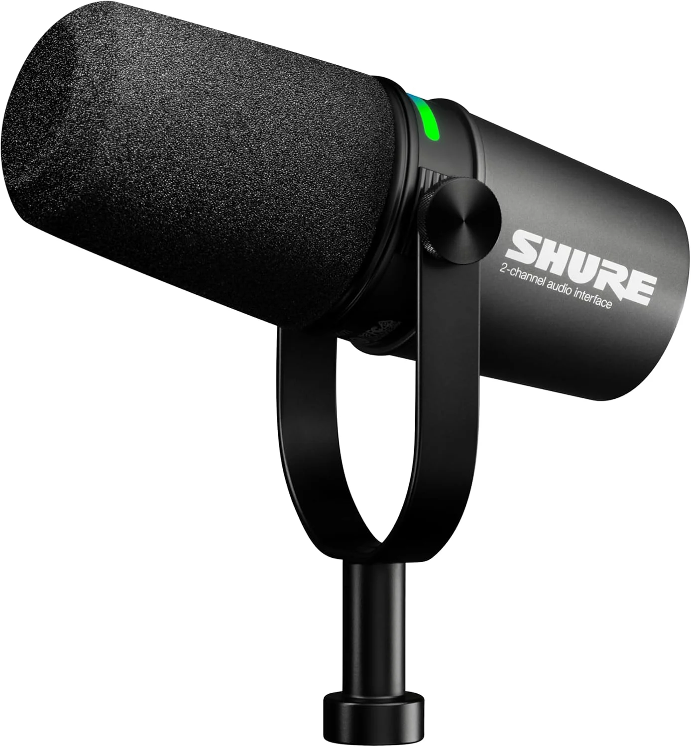 میکروفون هوشمند Shure MV7i با رابط صوتی داخلی - میکروفون پادکست و موسیقی با 2 کانال، XLR و 1/4 اینچ، USB-C برای Mac/PC/تلفن، ویژگی های پیشرفته DSP، طراحی تمام فلزی، حالت سطح خودکار میکروفون هوشمند Shure MV7i با رابط صوتی داخلی - میکروفون پادکست و موسیقی با 2 کانال، XLR و 1/4 اینچ، USB-C برای Mac/PC/تلفن، ویژگی های پیشرفته DSP، طراحی تمام فلزی، حالت سطح خودکار