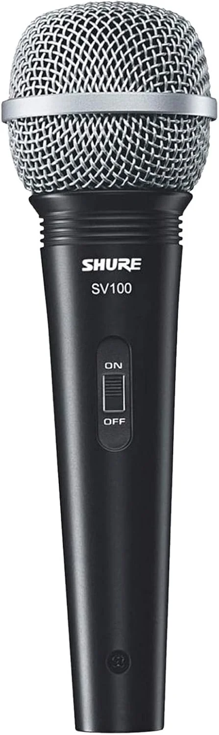 میکروفون وکال Shure Sv100 X (بازسازی شده)، مشکی