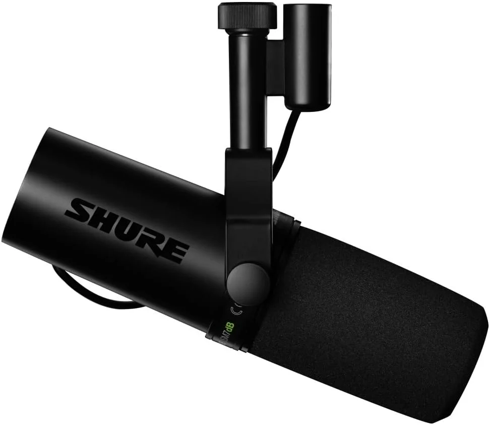 میکروفون دینامیک وکال Shure SM7dB با پری امپ داخلی برای استریم، پادکست و ضبط، فرکانس گسترده، صدای گرم و نرم، ساختار مقاوم، بادگیر جداشدنی - مشکی میکروفون دینامیک وکال Shure SM7dB با پری امپ داخلی برای استریم، پادکست و ضبط، فرکانس گسترده، صدای گرم و نرم، ساختار مقاوم، بادگیر جداشدنی - مشکی
