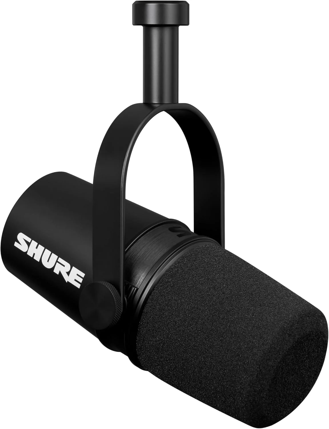 میکروفون پادکست حرفه ای Shure MV7X، ضبط صدای پویا، سازگار با XLR جهانی، ایده آل برای بازی های رایانه ای و پخش زنده، مشکی