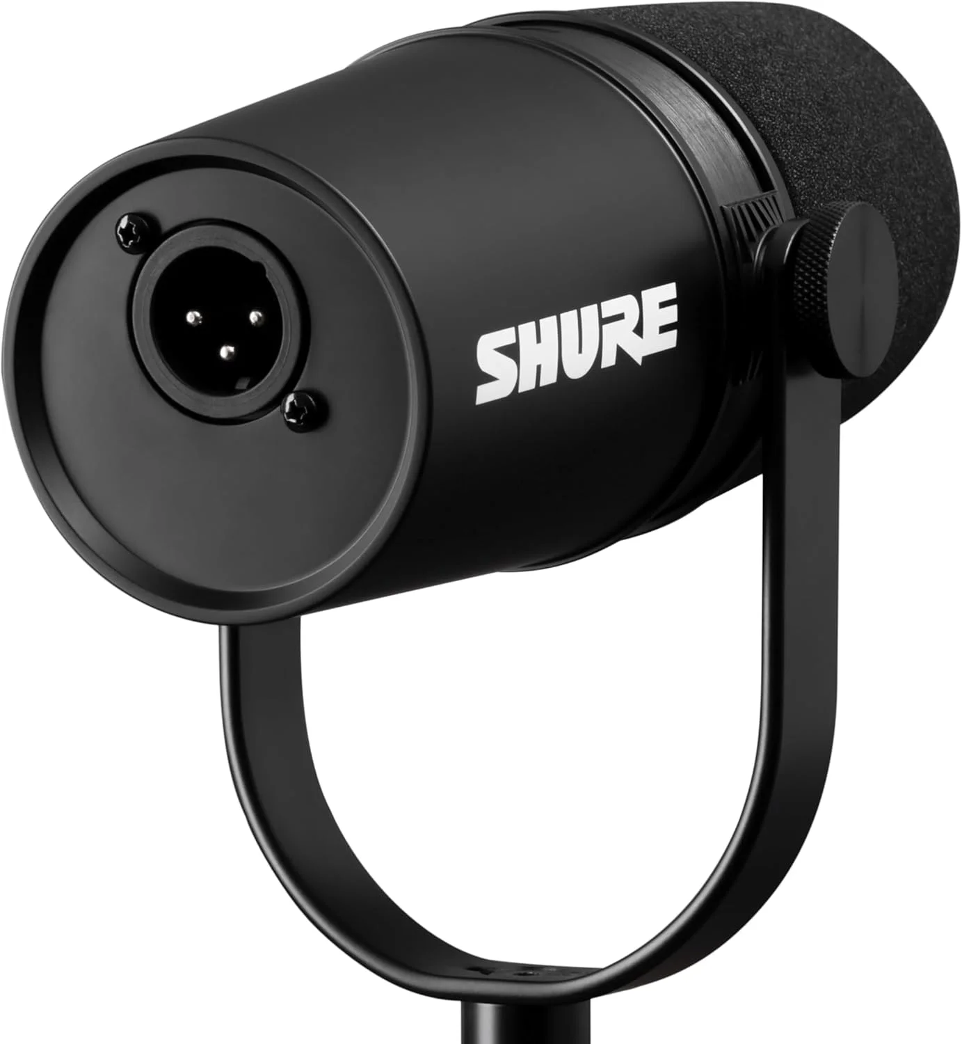 میکروفون پادکست حرفه ای Shure MV7X، ضبط صدای پویا، سازگار با XLR جهانی، ایده آل برای بازی های رایانه ای و پخش زنده، مشکی