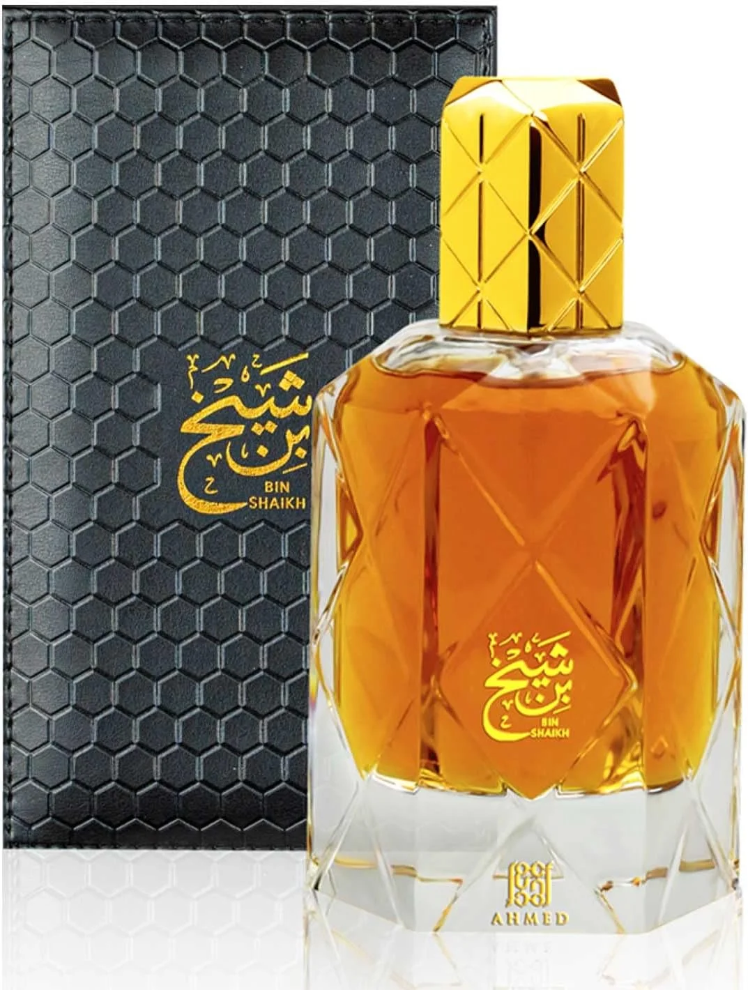 عطر احمد بن شیخ EDP - 90 میلی لیتر (اسپری)، عود ترکیبی یونیسکس با مشخصات قوی، عود گلی بالزامیک برای مردان و زنان. توسط المغربی عود عربی و عطر دبی