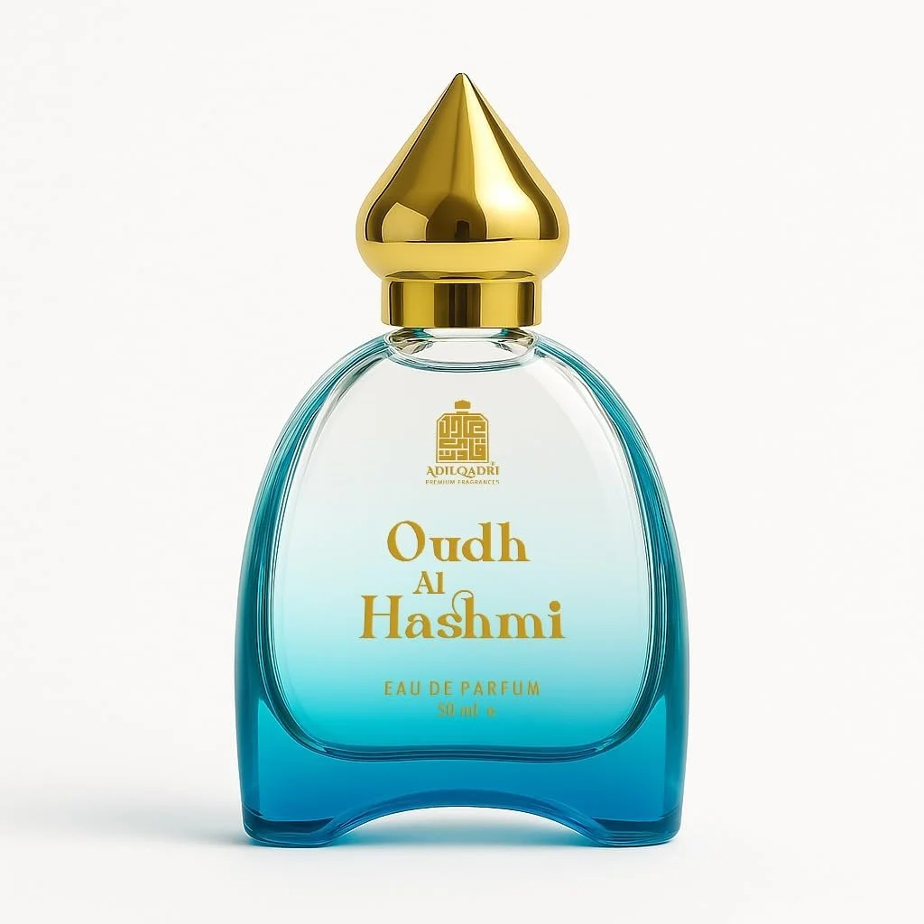 عطر عود الحشمی عادل قادری | رایحه عود عربی شیرین | 50 میلی لیتر | رایحه عود عربی ماندگار униsex | ادو پرفیوم، مایع