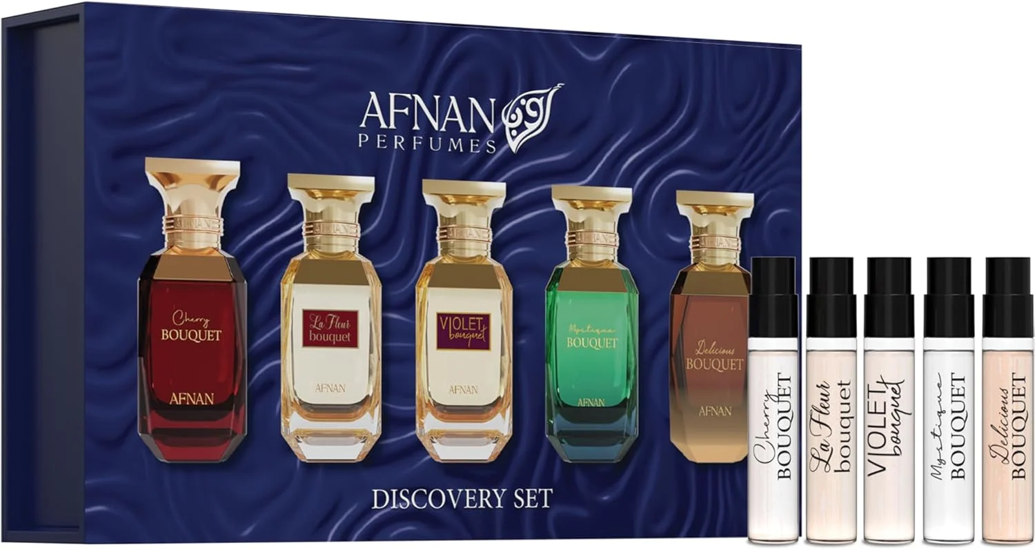 ست کشف عطری زنانه افنان Bouquet Femme Series، 2 میلی لیتر در 5 عدد