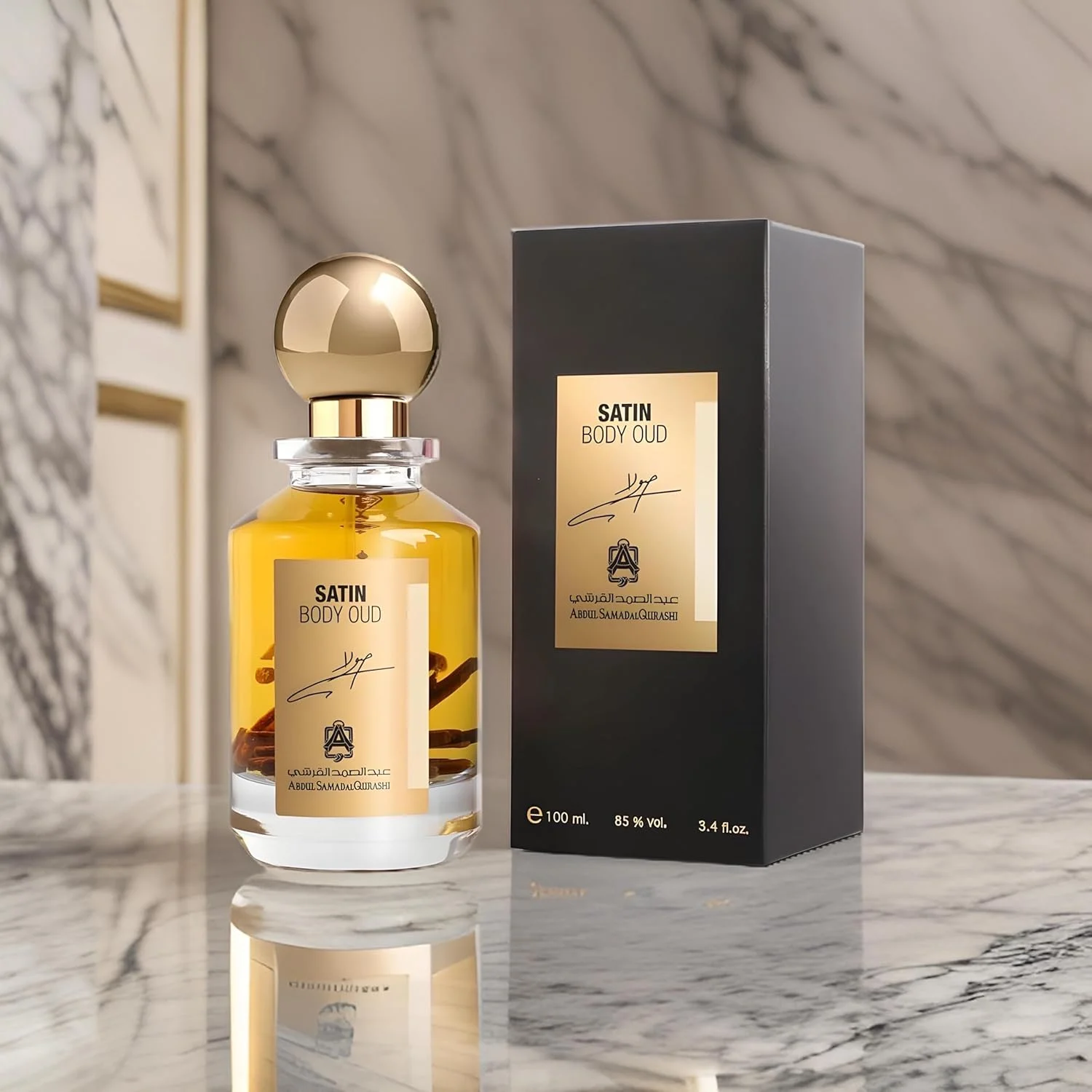 عطر بدن ساتین عود عبدالصمد القرشی EDP 100ml - رایحه لوکس унисекс - عطر ماندگار برای مردان - عطر برای زنان عطر بدن ساتین عود عبدالصمد القرشی EDP 100ml - رایحه لوکس унисекс - عطر ماندگار برای مردان - عطر برای زنان