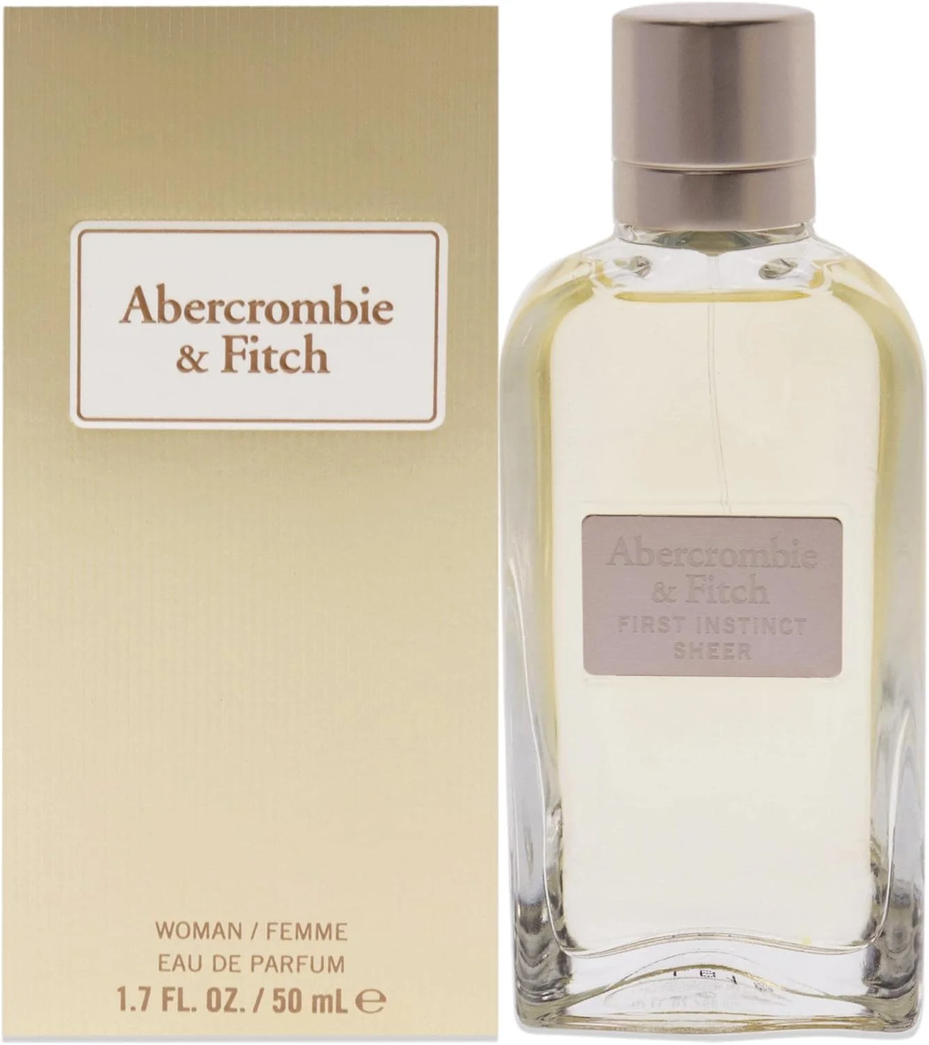 ادکلن زنانه Abercrombie & Fitch First Instinct Sheer Eau De Parfum، 50 میلی لیتر