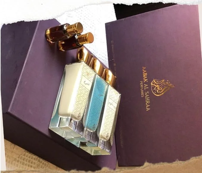 عبق الصحراء مجموعه 5 عددی عطر و توله غیر الکلی - لیل ملکی، متمایز، شموخ، سیلور عود توله و روائع عود توله - عطرهای لوکس برای مردان و زنان عبق الصحراء مجموعه 5 عددی عطر و توله غیر الکلی - لیل ملکی، متمایز، شموخ، سیلور عود توله و روائع عود توله - عطرهای لوکس برای مردان و زنان