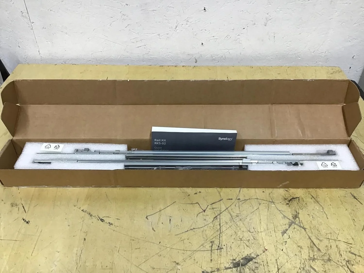 کیت ریل کشویی Synology RKS-02، مشکی
