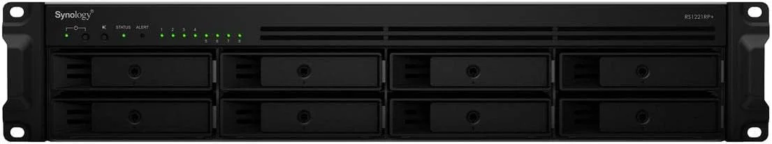 سینولوژی رک استیشن RS1221RP+ با 8 جایگاه هارد (بدون هارد دیسک) سینولوژی رک استیشن RS1221RP+ با 8 جایگاه هارد (بدون هارد دیسک)