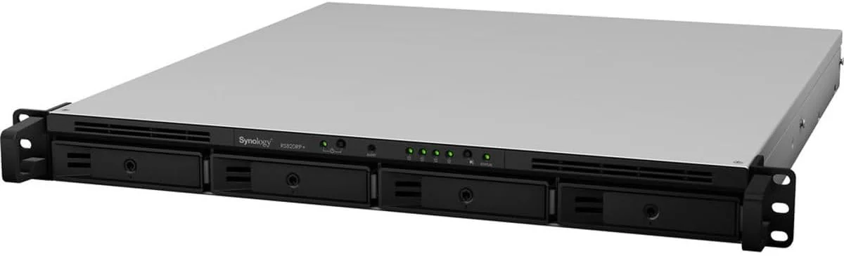 ذخیره ساز تحت شبکه 4bay سینولوژی RackStation RS820RP+ (بدون دیسک)، 4-bay; 2GB DDR4 ذخیره ساز تحت شبکه 4bay سینولوژی RackStation RS820RP+ (بدون دیسک)، 4-bay; 2GB DDR4