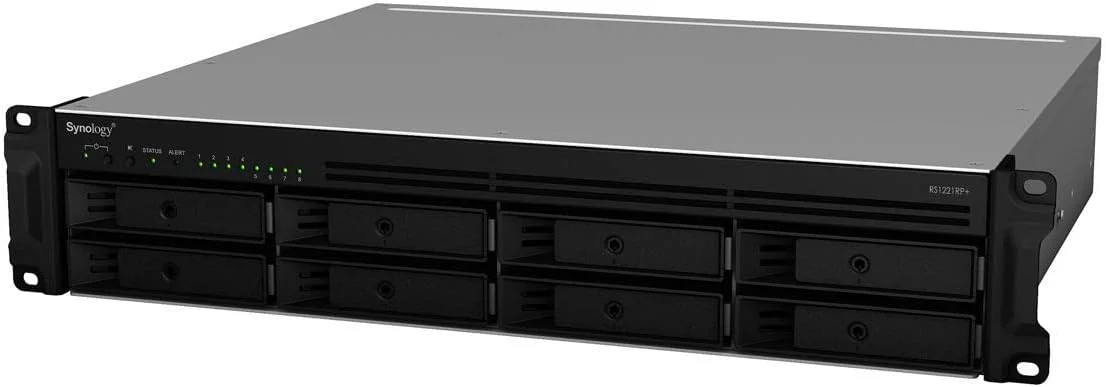 سینولوژی رک استیشن RS1221RP+ با 8 جایگاه هارد (بدون هارد دیسک) سینولوژی رک استیشن RS1221RP+ با 8 جایگاه هارد (بدون هارد دیسک)