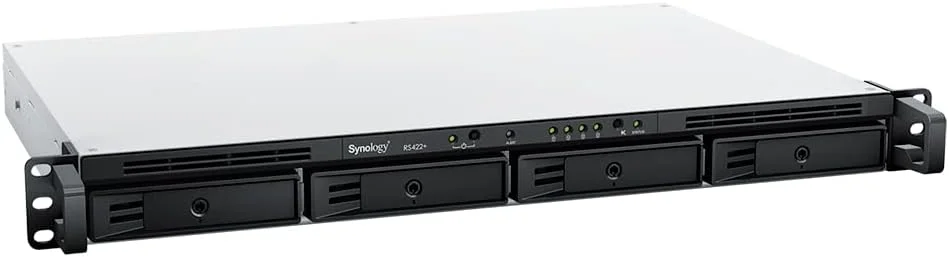 ذخیره ساز تحت شبکه 4 بی Synology با پردازنده چهارهسته ای 1.4 گیگاهرتز - RS422+ Rack Station، مشکی ذخیره ساز تحت شبکه 4 بی Synology با پردازنده چهارهسته ای 1.4 گیگاهرتز - RS422+ Rack Station، مشکی