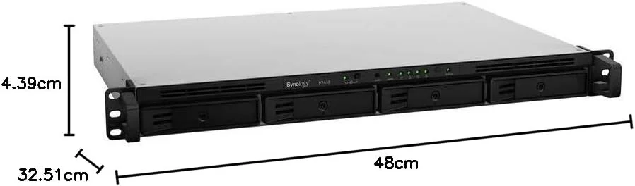 واحد توسعه 4 بی Synology (بدون دیسک) - مشکی - فلزی - قابل نصب در رک، قابل نصب روی دیوار - سازگار با سرور واحد توسعه 4 بی Synology (بدون دیسک) - مشکی - فلزی - قابل نصب در رک، قابل نصب روی دیوار - سازگار با سرور