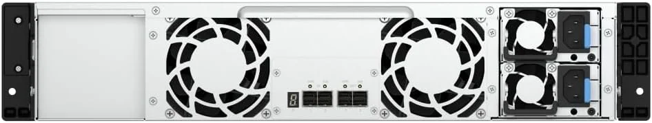 QNAP TL-R1200PES-RP-US محفظه JBOD رک مونت 12 بی با رابط PCIe و SATA با عمق کم 2U برای توسعه در مقیاس پتابایتی (بدون دیسک) QNAP TL-R1200PES-RP-US محفظه JBOD رک مونت 12 بی با رابط PCIe و SATA با عمق کم 2U برای توسعه در مقیاس پتابایتی (بدون دیسک)