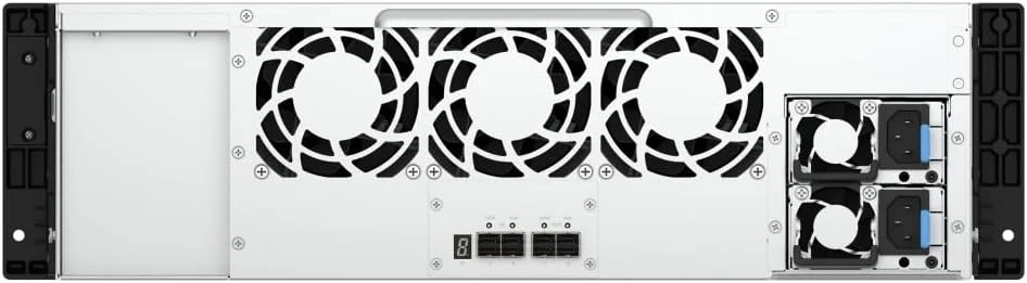 QNAP TL-R1600PES-RP-US محفظه JBOD با 16 جایگاه، رابط PCIe و نصب در رک با عمق کم برای توسعه در مقیاس پتابایت (بدون دیسک) QNAP TL-R1600PES-RP-US محفظه JBOD با 16 جایگاه، رابط PCIe و نصب در رک با عمق کم برای توسعه در مقیاس پتابایت (بدون دیسک)