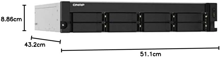QNAP TS832PXURP NAS رک مونت (2U) اترنت LAN مشکی AL324 QNAP TS832PXURP NAS رک مونت (2U) اترنت LAN مشکی AL324