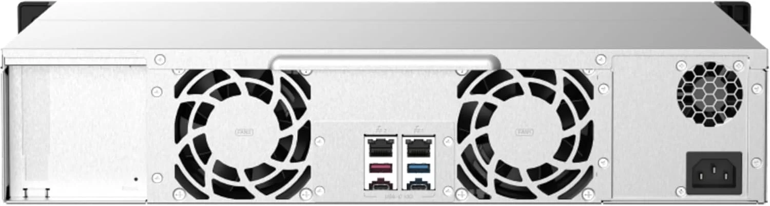 QNAP NAS رکمونت 8-Bay با عمق کم، سری AMD Ryzen V1000، W126650205 (NAS، سری AMD Ryzen V1000 V1500B 4C/8T 2.2GHz، 4 گیگابایت رم DDR4 SODIMM (حداکثر 64 گیگابایت در مجموع، رم ECC اختیاری) QNAP NAS رکمونت 8-Bay با عمق کم، سری AMD Ryzen V1000، W126650205 (NAS، سری AMD Ryzen V1000 V1500B 4C/8T 2.2GHz، 4 گیگابایت رم DDR4 SODIMM (حداکثر 64 گیگابایت در مجموع، رم ECC اختیاری)