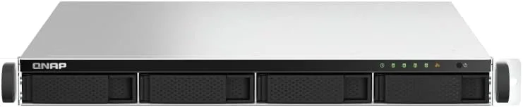 کیونپ TS-464U-4G-US رک مونت 4 بی با سرعت بالا، NAS دوگانه 2.5GbE، پردازنده Intel® Celeron® N5105/N5095، حافظه 4 گیگابایتی DDR4 و اتصال شبکه 2.5GbE (2.5G/1G/100M) (بدون دیسک)
