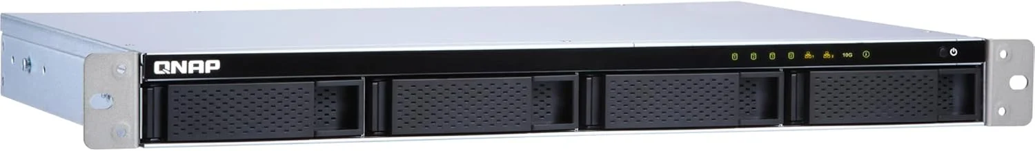 QNAP TS-431XeU-8G محفظه NAS رک مونت 4 بی با 8 گیگابایت رم (مطابق با GDPR)