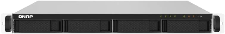 QNAP TS-432PXU-RP-2G NAS رک مونت پرسرعت SMB با 4 جایگاه، دو پورت 10GbE و 2.5GbE و منبع تغذیه اضافی (TS-432PXU-RP-2G-US)