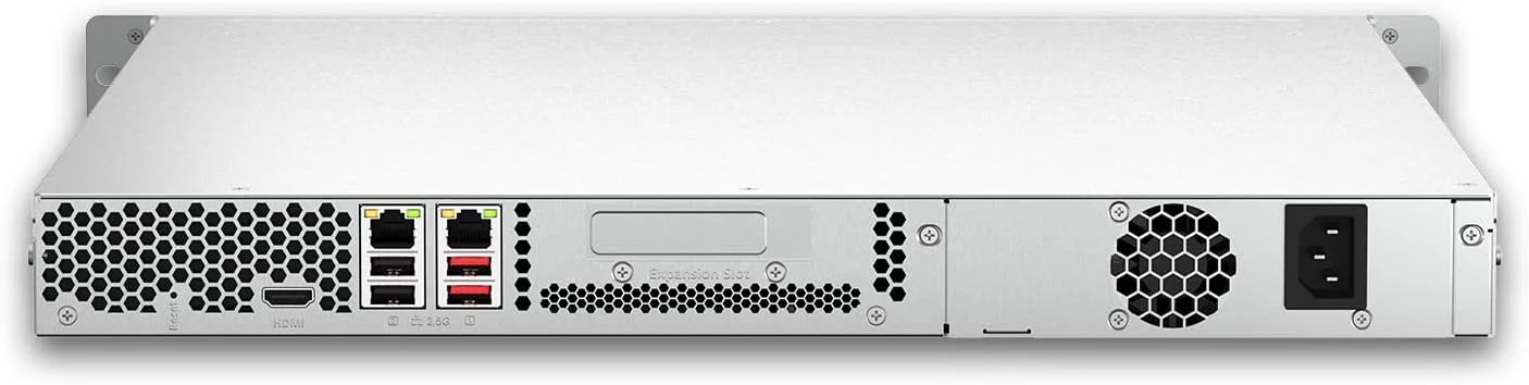کیونپ TS-464U-8G | NAS رک مونت 4-Bay با پورت 2.5GbE و فرم فاکتور 1U کیونپ TS-464U-8G | NAS رک مونت 4-Bay با پورت 2.5GbE و فرم فاکتور 1U
