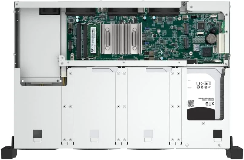 QNAP TS-855eU-8G-US NAS رک مونت 8 بی با سرعت بالا، عمق کم 2U با اترنت دوگانه 2.5GbE، پردازنده Intel Atom، حافظه 8 گیگابایتی DDR4 و قدرت محاسباتی 8 هسته ای برای مجازی سازی بهینه (بدون دیسک) QNAP TS-855eU-8G-US NAS رک مونت 8 بی با سرعت بالا، عمق کم 2U با اترنت دوگانه 2.5GbE، پردازنده Intel Atom، حافظه 8 گیگابایتی DDR4 و قدرت محاسباتی 8 هسته ای برای مجازی سازی بهینه (بدون دیسک)