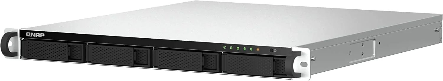 QNAP TS-464U-8G-US NAS رک مونت 4 بی با سرعت بالا، پردازنده Intel® Celeron® N5105/N5095، حافظه 4 گیگابایتی و 8 گیگابایتی DDR4 و اتصال شبکه 2.5GbE (2.5G/1G/100M) (بدون دیسک) QNAP TS-464U-8G-US NAS رک مونت 4 بی با سرعت بالا، پردازنده Intel® Celeron® N5105/N5095، حافظه 4 گیگابایتی و 8 گیگابایتی DDR4 و اتصال شبکه 2.5GbE (2.5G/1G/100M) (بدون دیسک)