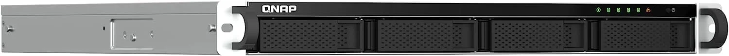 QNAP TS-464U-8G-US NAS رک مونت 4 بی با سرعت بالا، پردازنده Intel® Celeron® N5105/N5095، حافظه 4 گیگابایتی و 8 گیگابایتی DDR4 و اتصال شبکه 2.5GbE (2.5G/1G/100M) (بدون دیسک) QNAP TS-464U-8G-US NAS رک مونت 4 بی با سرعت بالا، پردازنده Intel® Celeron® N5105/N5095، حافظه 4 گیگابایتی و 8 گیگابایتی DDR4 و اتصال شبکه 2.5GbE (2.5G/1G/100M) (بدون دیسک)