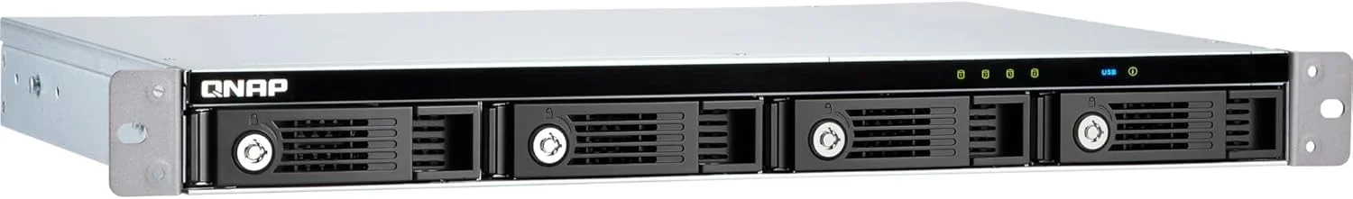 آرایه دیسک QNAP TR004U مشکی خاکستری