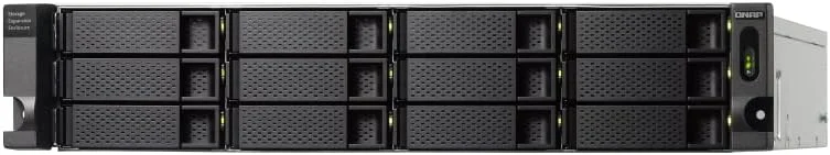 QNAP TL-R1200C-RP محفظه ذخیره سازی JBOD رک مونت 12 بی با اتصال USB 3.2 Gen 2 Type-C و منبع تغذیه اضافی QNAP TL-R1200C-RP محفظه ذخیره سازی JBOD رک مونت 12 بی با اتصال USB 3.2 Gen 2 Type-C و منبع تغذیه اضافی