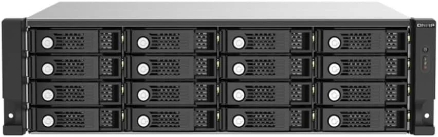 QNAP TL-R1620Sep-RP-US محفظه توسعه JBOD با 16 جایگاه 3U رک‌مونت SAS 12Gbps