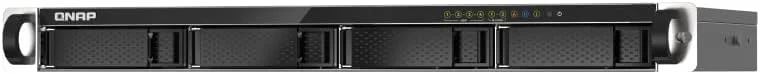 QNAP TS-435XeU-4G-US NAS رک مونت 4 بی با سرعت بالا و عمق کم با M.2 NVMe SSD، پردازنده چهارهسته ای Marvell Octeon، حافظه 4 گیگابایتی DDR4، اتصال شبکه دوگانه 2.5GbE (2.5G/1G/100M) و 10GbE (بدون دیسک) QNAP TS-435XeU-4G-US NAS رک مونت 4 بی با سرعت بالا و عمق کم با M.2 NVMe SSD، پردازنده چهارهسته ای Marvell Octeon، حافظه 4 گیگابایتی DDR4، اتصال شبکه دوگانه 2.5GbE (2.5G/1G/100M) و 10GbE (بدون دیسک)