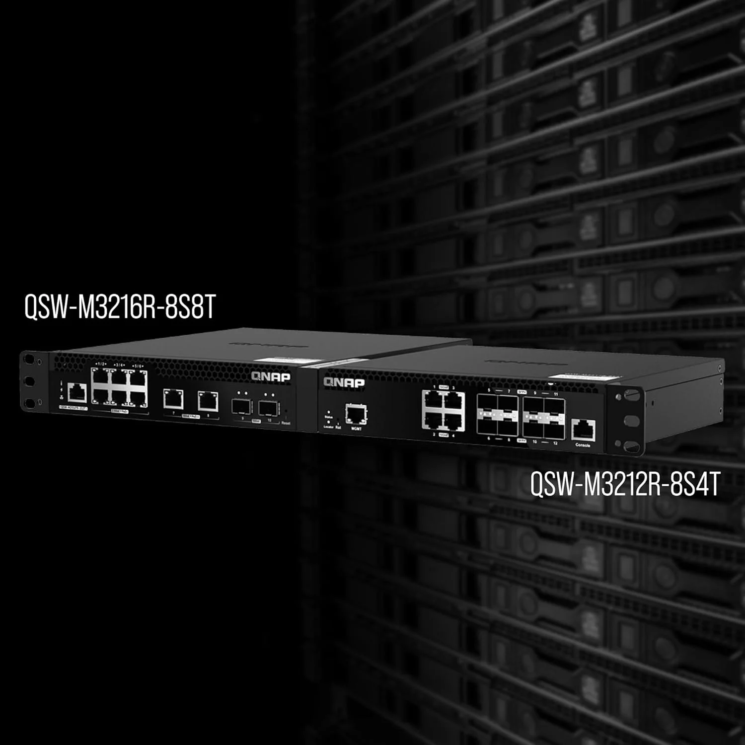 سوئیچ شبکه مدیریتی 12 پورت 10GbE کیونپ (QNAP) مدل QSW-M3212R-8S4T-US، لایه 2، مدیریت تحت وب سوئیچ شبکه مدیریتی 12 پورت 10GbE کیونپ (QNAP) مدل QSW-M3212R-8S4T-US، لایه 2، مدیریت تحت وب