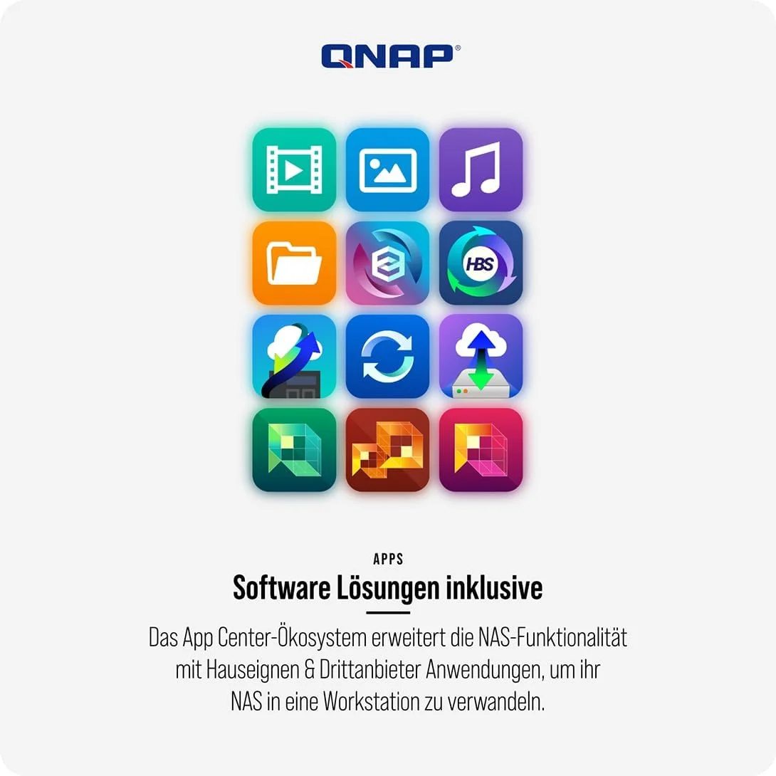 QNAP TS-h1277AXU-RP-R7-32G | NAS رک مونت 12 بی با پردازنده Ryzen Pro، دو پورت 2.5GbE + دو پورت 10GbE Base-T و منبع تغذیه Redundant QNAP TS-h1277AXU-RP-R7-32G | NAS رک مونت 12 بی با پردازنده Ryzen Pro، دو پورت 2.5GbE + دو پورت 10GbE Base-T و منبع تغذیه Redundant