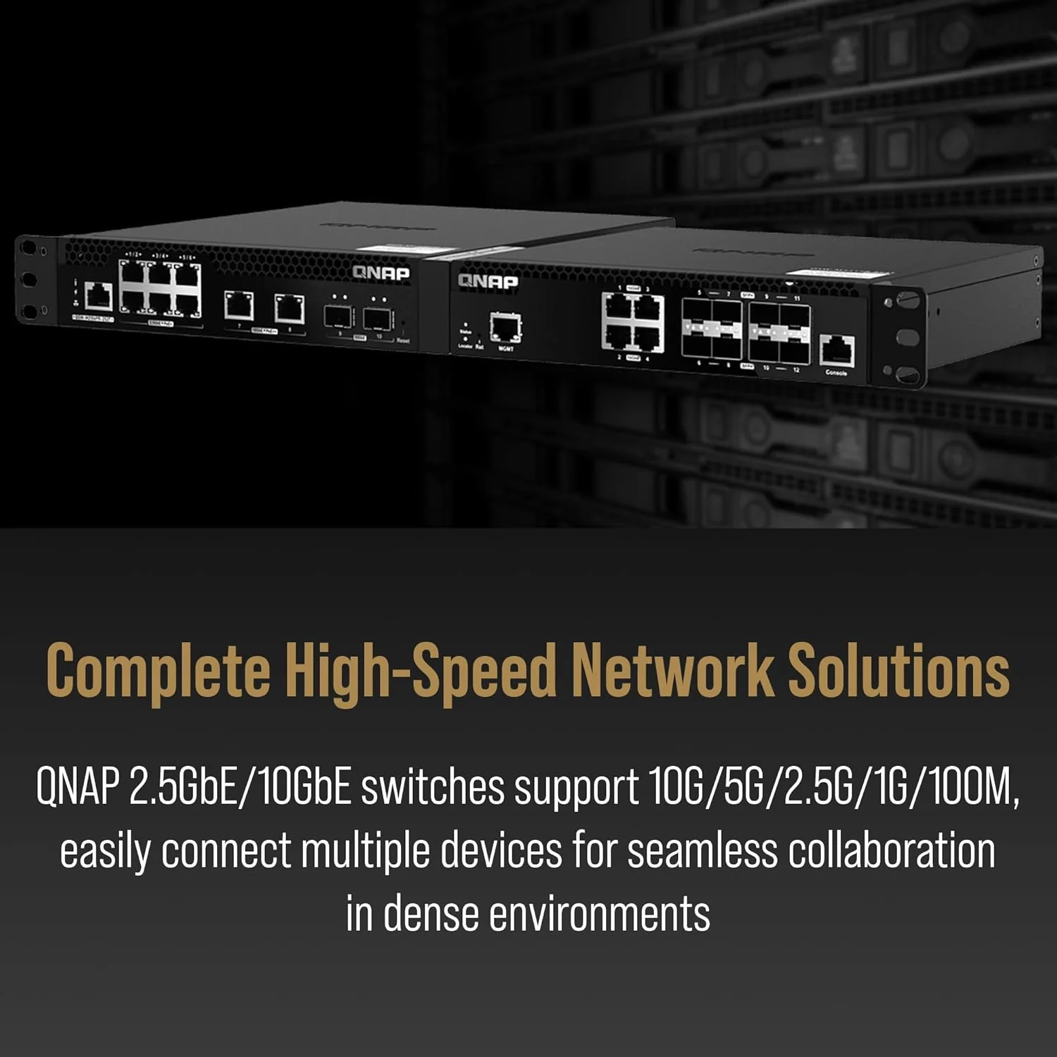 سوئیچ شبکه مدیریتی 12 پورت 10GbE کیونپ (QNAP) مدل QSW-M3212R-8S4T-US، لایه 2، مدیریت تحت وب سوئیچ شبکه مدیریتی 12 پورت 10GbE کیونپ (QNAP) مدل QSW-M3212R-8S4T-US، لایه 2، مدیریت تحت وب