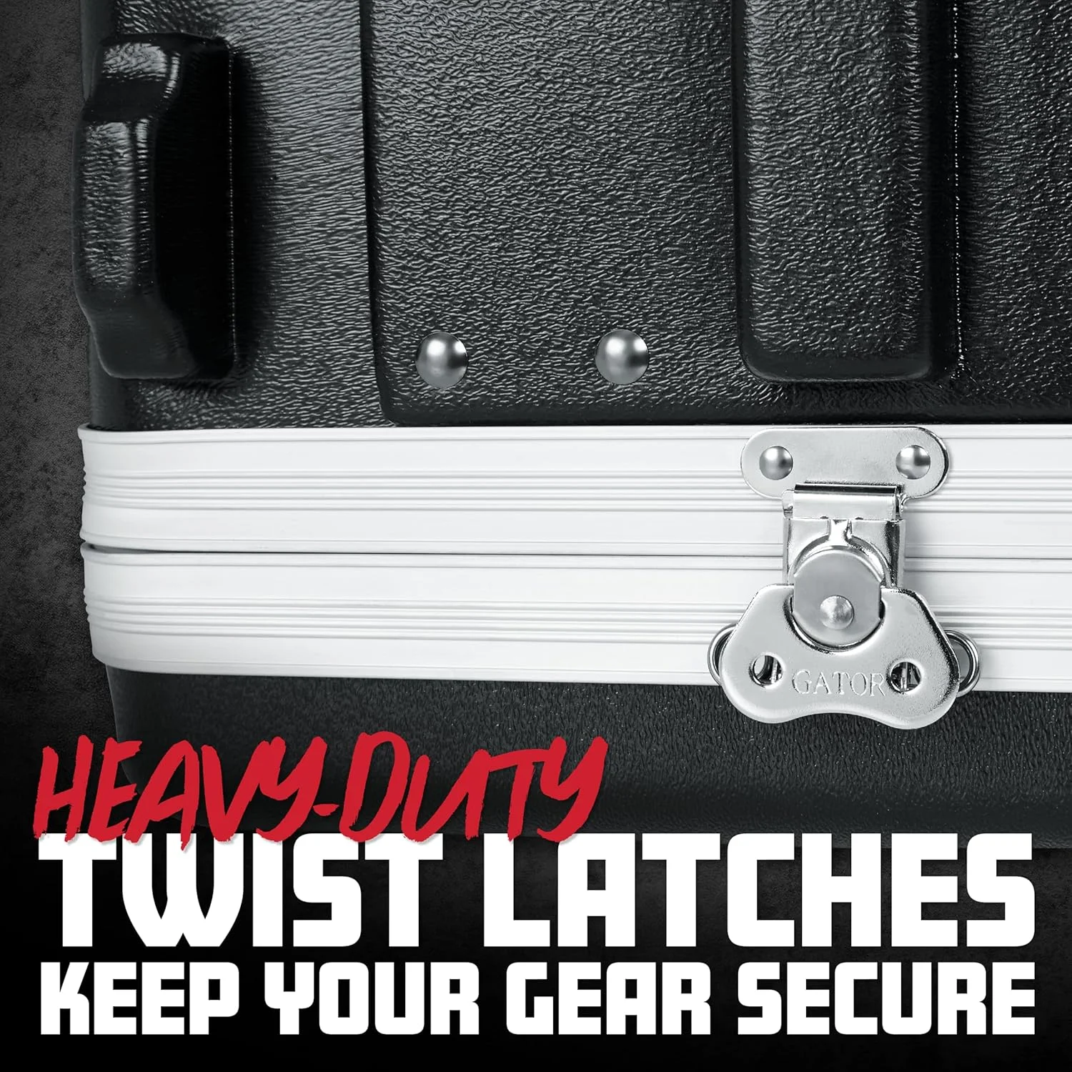 کیف رک 12 یونیت گیتور از جنس پلی اتیلن، عمق 19.25 اینچ با ریل های جلو/عقب و قفل کیف رک 12 یونیت گیتور از جنس پلی اتیلن، عمق 19.25 اینچ با ریل های جلو/عقب و قفل