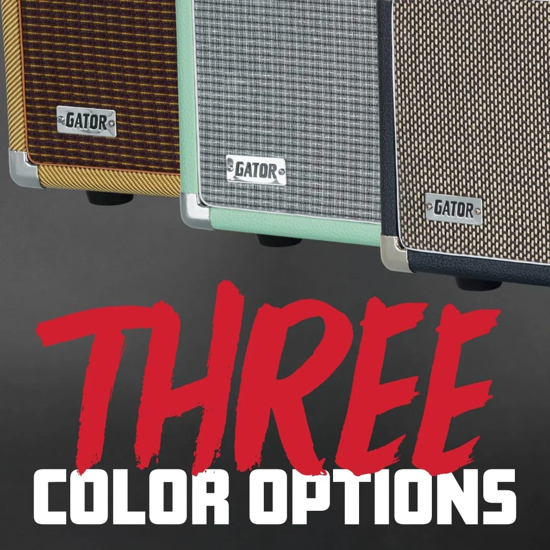 کیف رکمونت آمپلی فایر طرح وینتج گیتور - 3 یونیت مشکی کیف رکمونت آمپلی فایر طرح وینتج گیتور - 3 یونیت مشکی