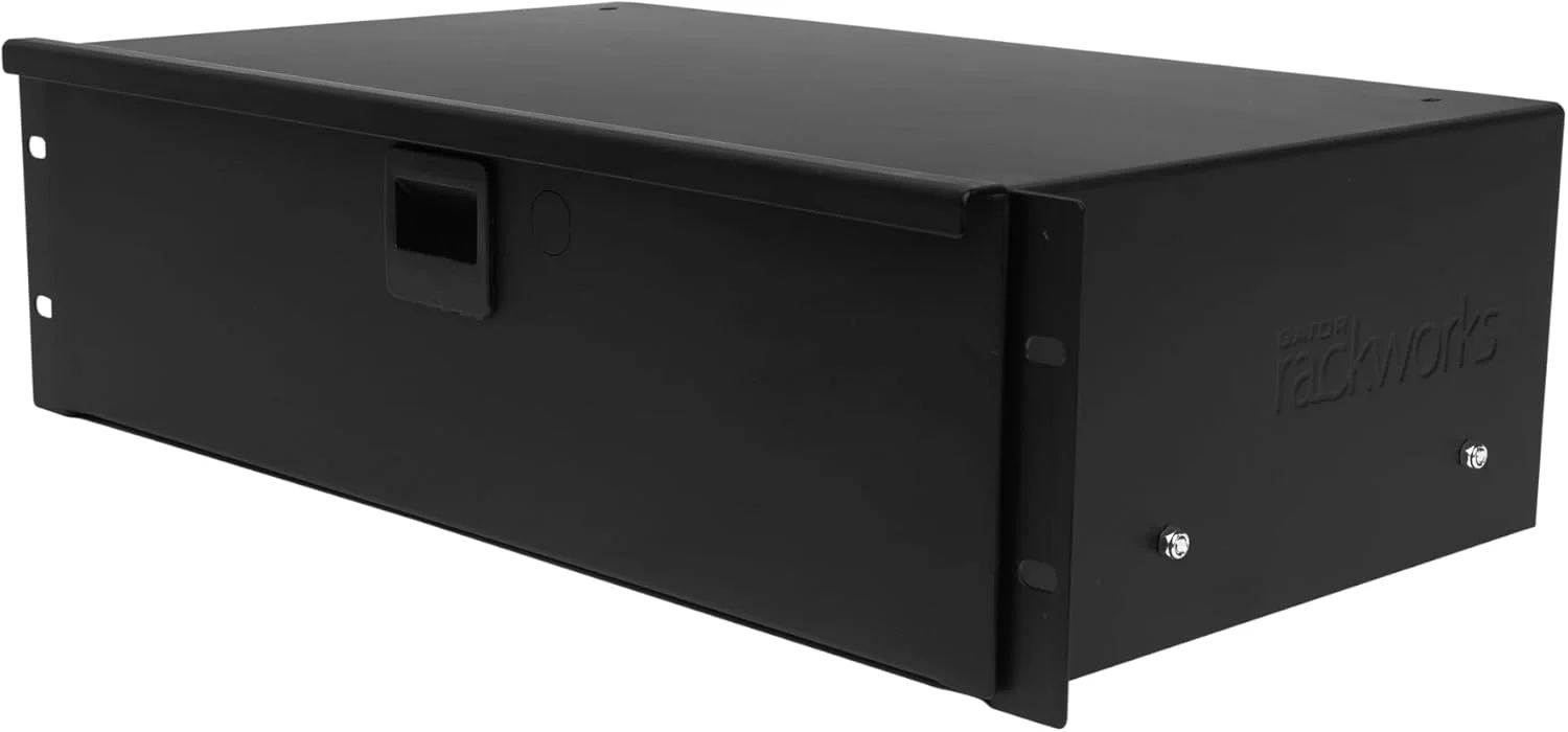 کشو رک مونت کم عمق 3 یونیت Gator Rackworks با قفل؛ عمق 10 اینچ (GRW-DRWSH3)