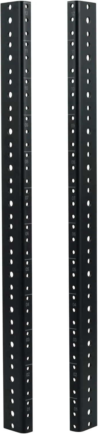 ست ریل رک فولادی سنگین گیتور رکورکز؛ سایز رک 12U (GRW-RACKRAIL-12U)