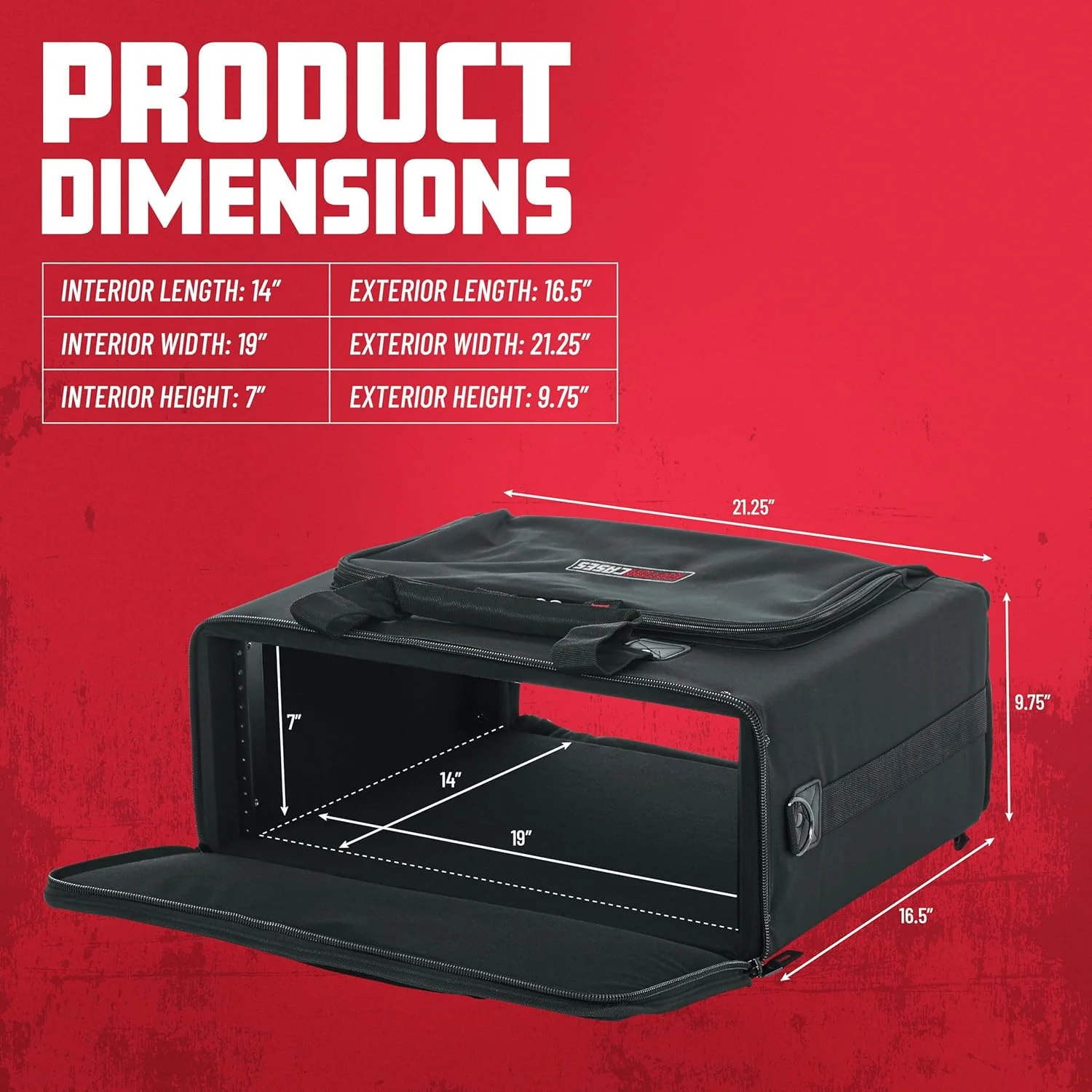 کیف رکمونت قابل حمل 4U گیتور کیسز با عمق 14 اینچ (GRB-4U) کیف رکمونت قابل حمل 4U گیتور کیسز با عمق 14 اینچ (GRB-4U)