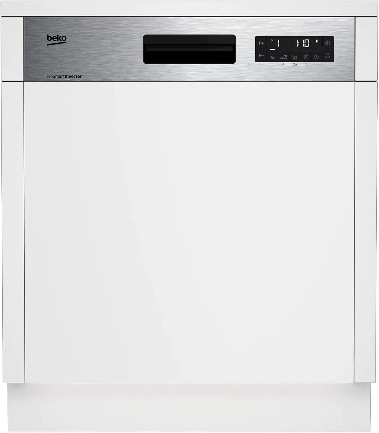 ماشین ظرفشویی توکار بکو با 8 برنامه و ظرفیت 14 نفره، استیل ضد اثر انگشت، مدل DSN28420X "حداقل 1 سال گارانتی سازنده"