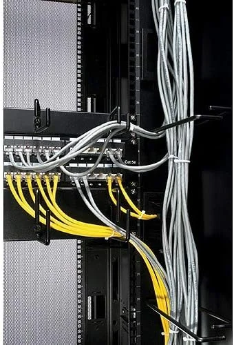 محفظه مدیریت کابل افقی رک مونت APC، مدل AR8425A، اندازه 1U محفظه مدیریت کابل افقی رک مونت APC، مدل AR8425A، اندازه 1U