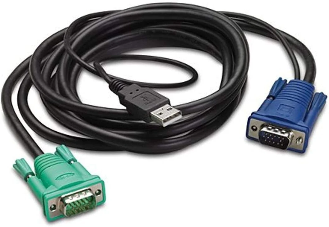 کابل USB LCD/KVM رک یکپارچه APC AP5821 به طول 6 فوت کابل USB LCD/KVM رک یکپارچه APC AP5821 به طول 6 فوت