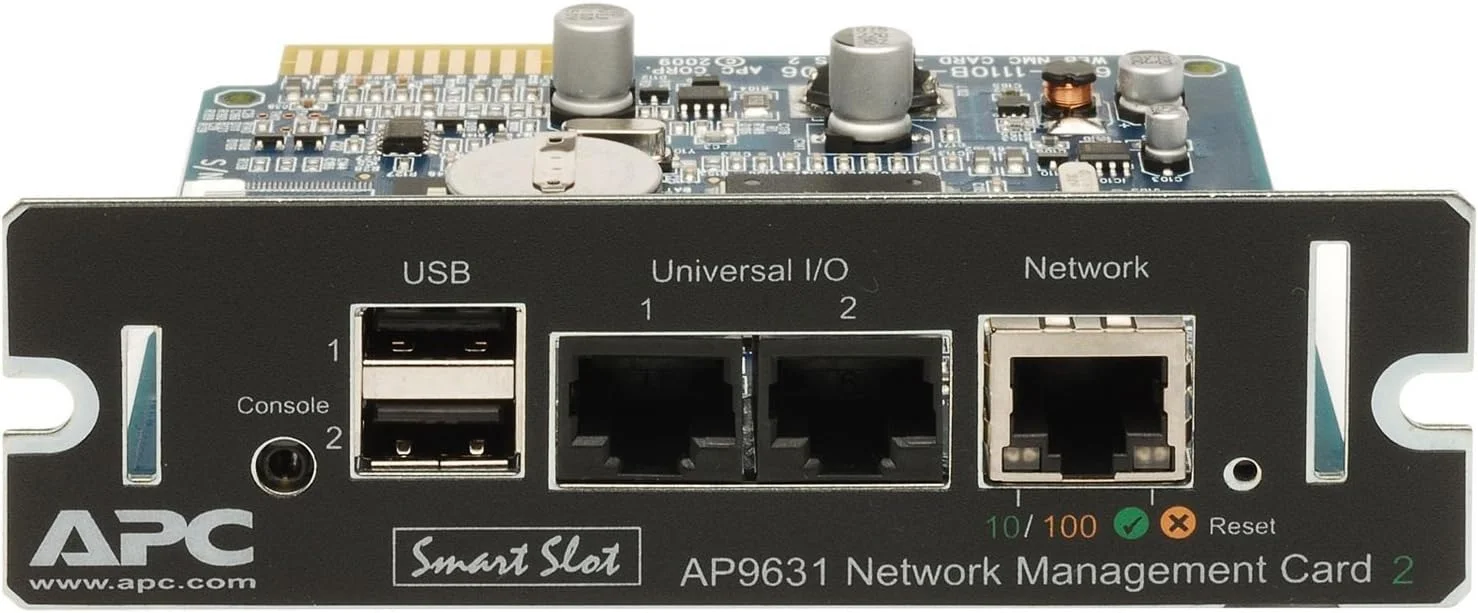 کارت مدیریت شبکه UPS APC 2 - AP9630 - سازگار با UPS های دارای SmartSlot