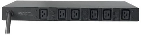 APC رک PDU، پایه، 1U، 14.4 کیلووات، 208 ولت، (6) C19